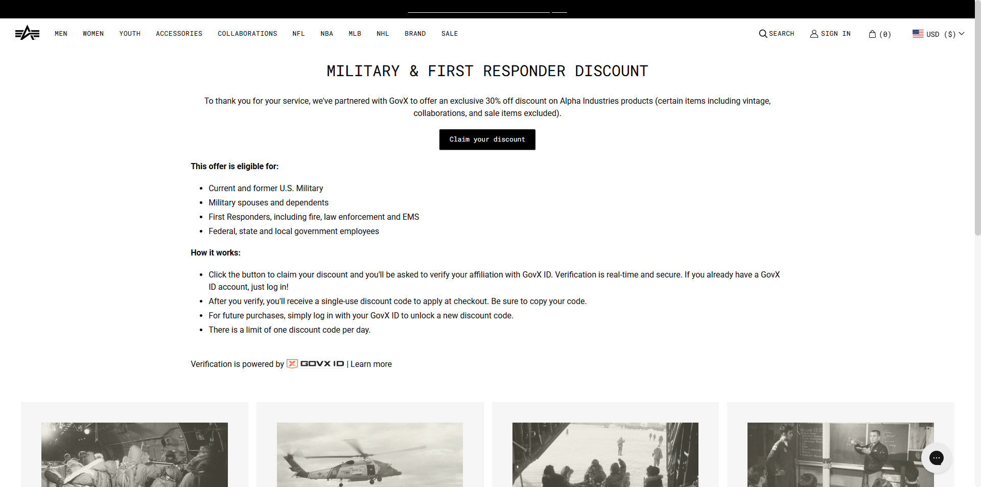 Alpha Industries coupons